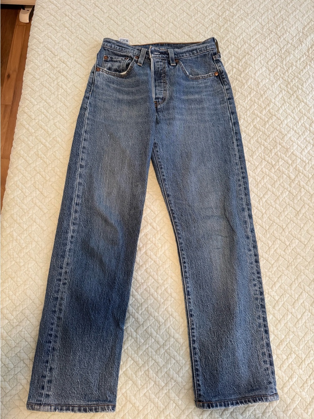 Levi's Straight-Leg Jeans - Indigo Blue